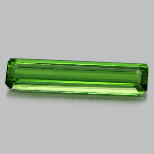 0.77 Ct. Good Color Octagon Natural Gem Green Tourmaline Nigeria