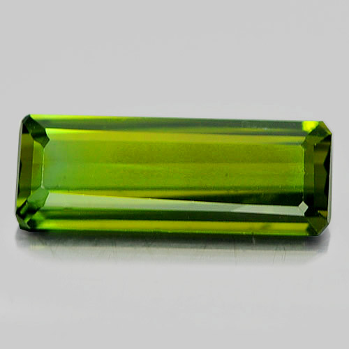 0.75 Ct. Nice Octagon Shape Natural Green Tourmaline Gem
