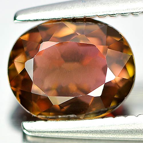 0.89 Ct. Oval Shape Natural Gemstone Multi-Color Tourmaline From Nigeria