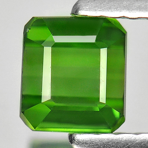 0.71 Ct. Good Cutting Octagon Shape Natural Green Tourmaline Gemstone