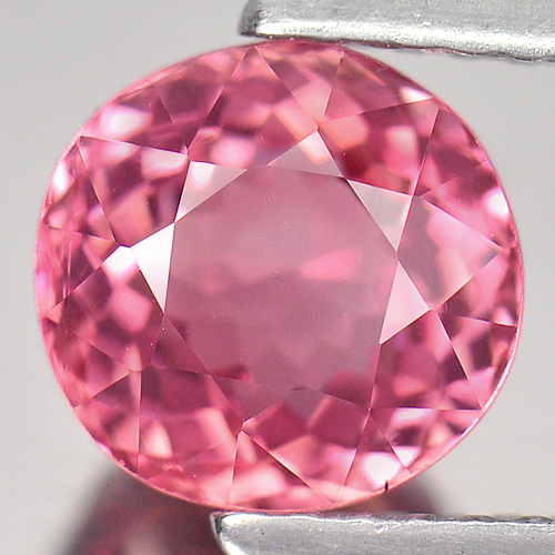 Pink Tourmaline 1.91 Ct. Round Shape Size 7.4 Mm. Natural Gemstone Unheated
