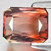 Bi Color Tourmaline 1.60 Ct. VVS Octagon 7.2 x 5.7 Mm. Natural Gemstone Unheated