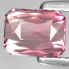 Pink Tourmaline 1.05 Ct. Clean Octagon Shape 6.1 x 4.7 Mm. Natural Gem Nigeria