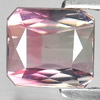 Tourmaline Bi Color 1.60 Ct. VS Octagon 7 x 6.3 Mm. Natural Gemstone Unheated