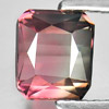Unheated 1.71 Ct. Clean Octagon Shape Natural Bi Color Tourmaline