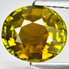 Yellow Green Tourmaline 2.43 Ct. Clean Oval Shape 9.2 x 7.9 Mm. Natural Gemstone