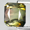 Multi Color Tourmaline 1.50 Ct. Clean Octagon 6.4 x 5.7 Mm. Natural Gem Unheated