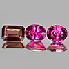 Pink Tourmaline 2.53 Ct. 3 Pcs. Mix Shape Natural Gemstones Unheated Nigeria