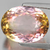 Bi Color Tourmaline 7.87 Ct. Clean Oval Shape Natural Gemstone From Mozambique