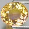 Multi Color Tourmaline 3.66 Ct. Clean Oval 10.3 x 9 Mm. Natural Gem Mozambique