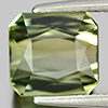 Green Tourmaline 2.95 Ct. Clean Octagon 8 x 7.5 Mm. Natural Unheated Gemstone