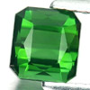 Green Tourmaline 1.46 Ct. VVS Octagon 6.4 x 5.8 Mm. Natural Gemstone Unheated