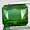 Green Tourmaline 2.47 Ct. VVS Octagon 7.6 x 6.5 x 5.1 Mm. Natural Gemstone