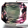 Party Color Tourmaline 3.83 Ct. Octagon Shape 9.7 x 8.4 Mm. Natural Gem Nigeria