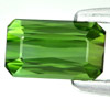 0.76 Ct. Clean Octagon Natural Green Tourmaline Nigeria