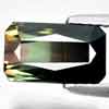 Multi Color Tourmaline 3.02 Ct. VVS Octagon 10 x 5.9 Mm. Natural Gem Unheated