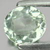 Green Tourmaline 1.11 Ct. VVS Oval 6.5 x 6 Mm. Natural Gem Unheated Mozambique