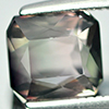 Bi Color Tourmaline 1.73 Ct. Clean Octagon Shape 6.8 x 6.3 Mm. Natural Gem