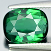 Green Tourmaline 2.85 Ct. Cushion Shape 9.2 x 7.3 Mm. Natural Gemstone Unheated