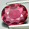 Purplish Pink Tourmaline 1.63 Ct. Clean Oval 8.6 x 7 Mm. Natural Gem Unheated