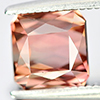Peach Tourmaline 2.15 Ct.Clean Octagon 6.4 x 6.3 Mm. Natural Gemstone Unheated