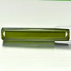 Green Tourmaline 10.96 Ct. Octagon Shape 32 x 6 x 5.2 Mm. Natural Gem Nigeria