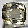 Smoky Green Tourmaline 7.84 Ct. Cushion 11.1 x 8.2 Mm. Natural Gem Unheated