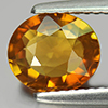 Yellow Tourmaline 1.42 Ct. VVS Oval 8 x 7 x 3.8 Mm. Natural Gemstone Unheated