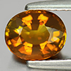 Yellow Tourmaline 1.28 Ct. VVS Oval 7.5 x 6.1 Mm. Natural Gemstone Unheated