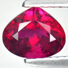 Reddish Pink Tourmaline 1.10 Ct. Pear Shape 7.1 x 5.9 Mm. Natural Gem Nigeria