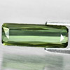 Green Tourmaline 2.53 Ct. Octagon 13.5 x 4.7 Mm. Natural Gem Nigeria Unheated
