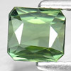 1.33 Ct. Octagon Natural Green Tourmaline Unheated Gemstone