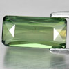 3.18 Ct. Octagon Natural Yellowish Green Tourmaline Gemstone Unheated