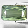 1.53 Ct. Natural Yellowish Green Tourmaline Octagon Gemstone Unheated