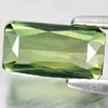 1.62 Ct. Natural Green Tourmaline Gemstone Octagon Shape Unheated