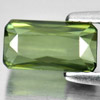 1.51 Ct. Octagon Cut Natural Green Tourmaline Gemstone Unheated