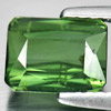 1.85 Ct.  Natural Green Tourmaline Octagon Gemstone Unheated
