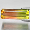 Tourmaline Bi Color 4.12 Ct. Octagon 15.3 x 5.7 Mm. Natural Gemstone Unheated Tourmaline Bi Color 4.12 Ct. Octagon 15.3 x 5.7 Mm. Natural Gemstone Unheated