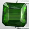 Green Tourmaline 1.91 Ct. Octagon Shape 7.2 x 7.1 x 4.6 Mm. Natural Gem Unheated