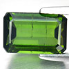 3.13 Ct. Natural Gemstone Green Tourmaline Octagon Cut Unheated