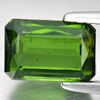 2.57 Ct. Attractive Natural Green Tourmaline Gemstone Octagon Cut