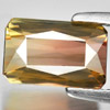 Natural Gem Bi Color Tourmaline 2.59 Ct. Octagon Shape 9.3 x 5.9 Mm. Unheated