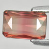 Bi Color Tourmaline 1.45 Ct. Octagon Shape 7.5 x 4.7 x 3.9 Mm. Natural Gemstone