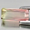 Tourmaline Bi Color 1.69 Ct. VS Octagon 9.8 x 4.5 Mm. Natural Gemstone Unheated