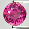 0.77 Ct. Round Shape 5.2 Mm. Natural Gemstone Pink Tourmaline Unheated Nigeria