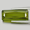 Green Tourmaline 10.32 Ct. VVS Octagon Shape 18.5 x 7.7 Mm. Natural Gem Unheated Green Tourmaline 10.32 Ct. VVS Octagon Shape 18.5 x 7.7 Mm. Natural Gem Unheated