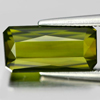 Green Tourmaline 4.17 Ct. Octagon Shape 12.5 x 6.3 Mm. Natural Gemstone Nigeria
