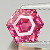 Purplish Pink Tourmaline 1.88 Ct. VVS Fancy 7 x 6.5 Mm. Natural Gem From Nigeria