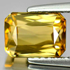 Greenish Yellow Tourmaline 2.16 Ct. Octagon Shape 8 x 5.8 Mm. Natural Gemstone