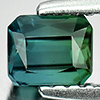 Bluish Green Tourmaline 0.56 Ct. VVS Octagon Shape 4.7 x 4 Mm. Natural Gemstone Bluish Green Tourmaline 0.56 Ct. VVS Octagon Shape 4.7 x 4 Mm. Natural Gemstone
